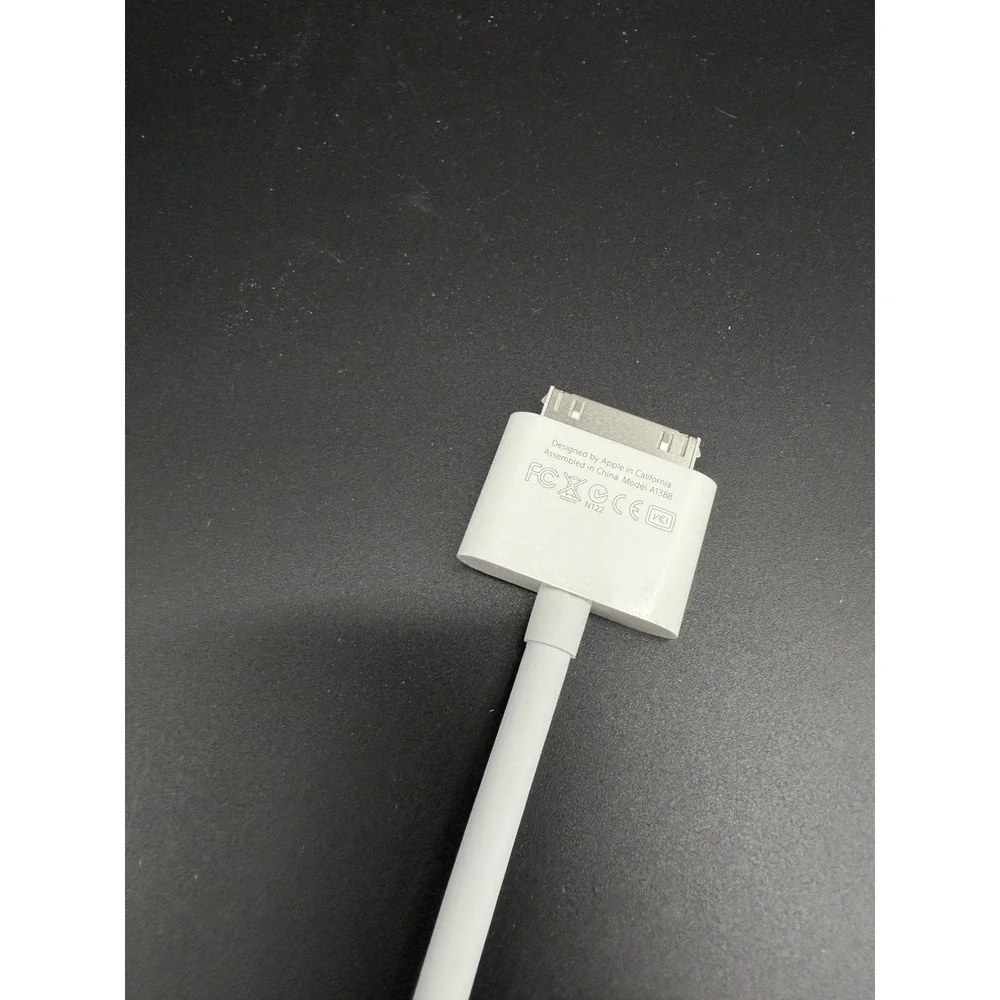 Genuine Apple A1388 30-Pin Digital AV HDMI Adapter iPad iPhone Tested